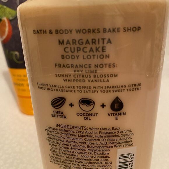 Bath and Body Works MARGARITA CUPCAKE 2 pc Set - Picture 2 of 2